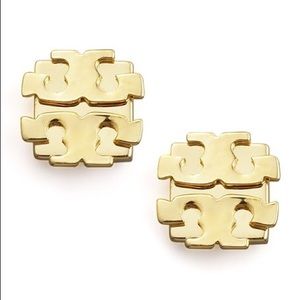 Tory Burch Large T Logo Studs